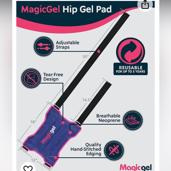 New Ice Pack Wrap for Inflammation, Swelling Relief by Magic Gel - Picture 3 of 5